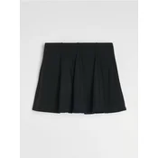 Sinsay - Plisirani skort - crno