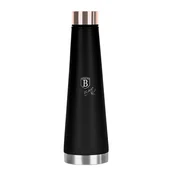 Termovka v obliki steklenice z rožnato zlatim pokrovčkom Black Rose 0,4L 55715