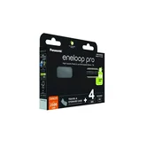 slomart Baterije Eneloop PRO AA 2500 mAh, 4 kosi + škatla
