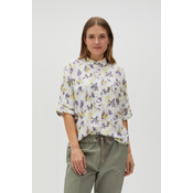 Marisse Womens Shirt L-Ko-4619 Violet