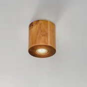 SOLLUX LIGHTING Stropna svetilka Ara v obliki lesene valjaste svetilke - Dnevna soba/jedilnica - Sodobni - svetlo leseno