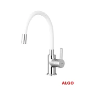 Algo Slavina za sudoperu BLA400W, Fleksibilni izliv, Hrom-bela
