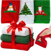Luniks Božične brisače – set 3 kosov (30 x 40 cm)