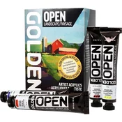 Golden Artist Colors Open Landscape Set akrilnih barv 7 x 22 ml