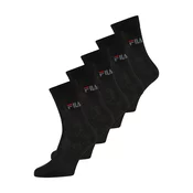 FILA Nogavice siva/rdeča/črna