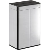 Homestar Senzorski koš za smeti 55 L 41x265x59 cm Srebrna