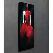 Wallity Dekorativna slika na platnu, 30x80cm, Šarena