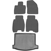 Honda Civic VIII Hatchback od 2006-2011 KOMPLET - gumijaste avtotesnine + zaščitna preproga za prtljažnik