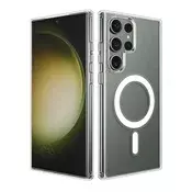 Torbica Magsafe za Samsung S928B Galaxy S24 Ultra transparent