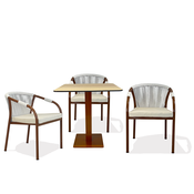 RATTAN SEDIA Garnitura Forca + Sto Bastia