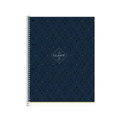 SHKOLYARYK SHKOLYARYK Design spiralni zvezek A4+, 80 listov, kvadraten, mešani motivi, 104020003