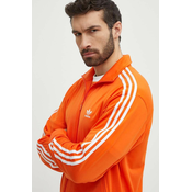 Dukserica adidas Originals za muškarce, boja: narancasta, s aplikacijom, IR9902
