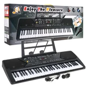 Djecji klavir MQ-600UFB sa stalkom za note + mikrofon