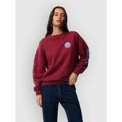 Rip Curl Sg Heritage Oversized Fleece Sweater plum