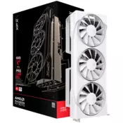 XFX Swift AMD Radeon RX 9070 OC White Triple Fan Gaming Edition 16GB GDDR6 grafična kartica, PCIe 5.0, 1xHDMI 2.1, 3xDisplayPort 2.1 - RX-97SWFB3W9