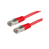Value S/FTP (PiMF) Patch Cord Cat.6, red 10 m
