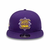 NEW ERA LA LAKERS DIAMOND PATCH 9FIFTY SNAPBACK CAP PURPLE