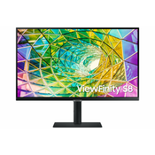 SAMSUNG monitor ViewFinity S27A800NMP 68.6 cm (27) 3840 x 2160 pixels 4K Ultra HD LED Black