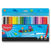 Maped Flomasteri Ocean, 24 komada, Šareni