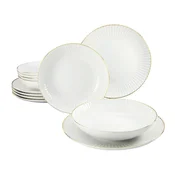 Creatable Jedilni Servis Allgera Goldband, 12-Delni