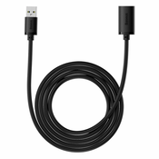 Baseus USB 3.0 Extension cable male to female, AirJoy Series, 2m (black)
