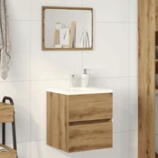 Ormaric za umivaonik u kupaonici Artisan hrast 41x38,5x45 cm Konstruirano drvo