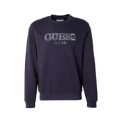 GUESS Majica svetlo modra/temno modra/bela