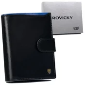 shumee Moška usnjena denarnica za kartice z RFID zaščito - Rovicky