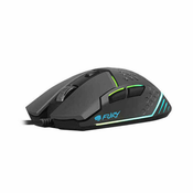 gaming miš Fury NFU-1654 RGB 6400 DPI Crna