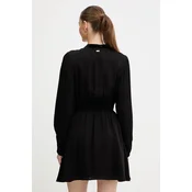 Obleka Armani Exchange črna barva, XW001036 AF16121