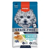 Wanpy Suva hrana za štence Grain Free, Piletina, 1,5 kg
