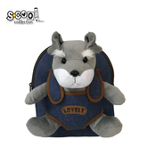 S-COOL SC2564 Predškolski ranac Baby animals 28x23x8cm, Sivi
