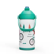 CamelBak lonček THRIVE FLIP STRAW KID`S INOX 0,4 L Biking Dogs