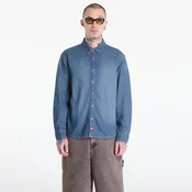 Košulja Dickies Lightweight Denim Shirt Ls Khaki Tntd Blue S