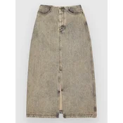 Element Maxi Denim Suknja bleach tint