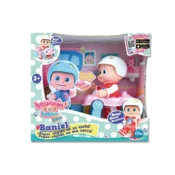 Alltoys Lutka dojenček Baniel v avtomobilčku