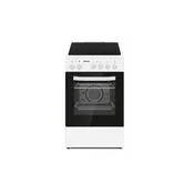 Elektricni štednjak HEINNER HFSC-S56E4VWH 4xstruja/keramika/ventilator/50cm
