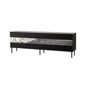 HANAH HOME TV polica Leon Black Fume