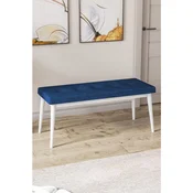 Hanah Home klupa Pera Bench, 105 cm, teget / bela