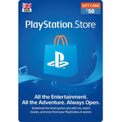 SONY Playstation Network PSN Card 50GBP