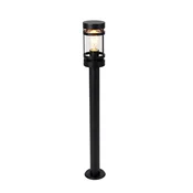 Pametna zunanja svetilka črna 80 cm IP44 vklj. Wifi ST64 - Gleam