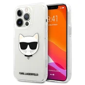 shumee Ovitek Karl Lagerfeld Choupette Head - iPhone 13 Pro Max (prozoren)