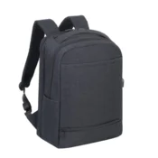 Ruksak RivaCase 17.3 Biscayne 8365 Black carry-on laptop backpack