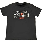 The Rolling Stones Sixty Its only R&R but I like it (Foiled) Black L Majica