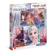 UNBRANDED 2x60 Puzzles Kids Frozen