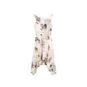 Desigual Obleka rjava / bela