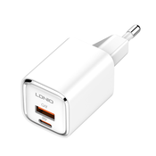 LDNIO Kucni punjac A2317C, 3.6A, QC3.0 18W, PD 30W sa Type C na Iphone lightning kablom beli