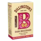 RJAVI SLADKOR DARK MUSCOVADO, BILLINGTON´S, 500G