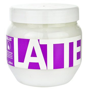 KALLOS maska za poškodovane lase za ženske Cosmetics Latte, 800ml