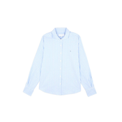 Scalpers Bluza Davis svetlo modra/bela